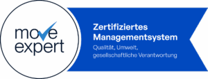 MoveExpert - certified management system for quality, environment and social responsibility